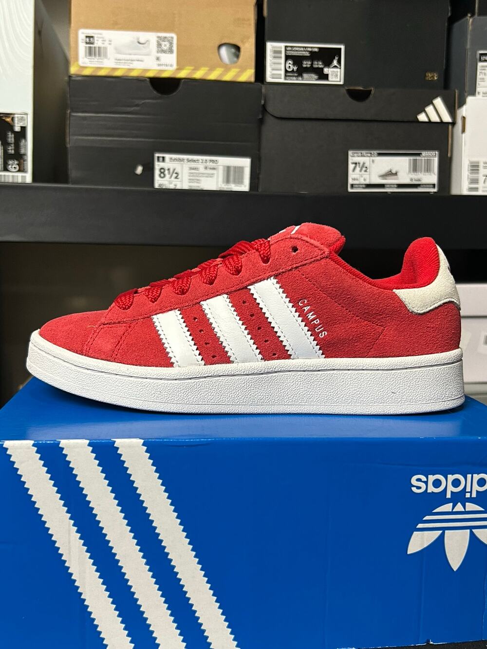 adidas Campus 00s J Red / $90 Retail!! / Size 5 / Brand New!